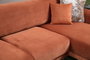 Atelier Del Sofa Sofá-Cama de Esquina Color Canela